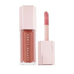 fenty beauty gloss bomb, shade "fenty glow"!